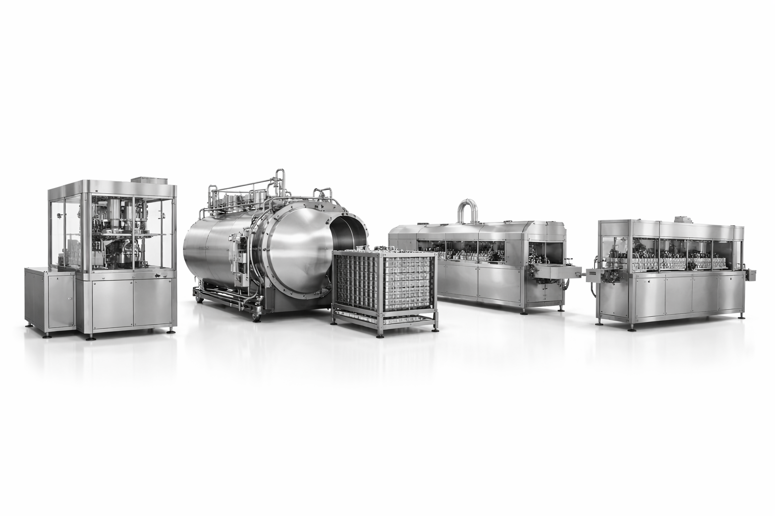 Autoclave rotativo de segunda mano